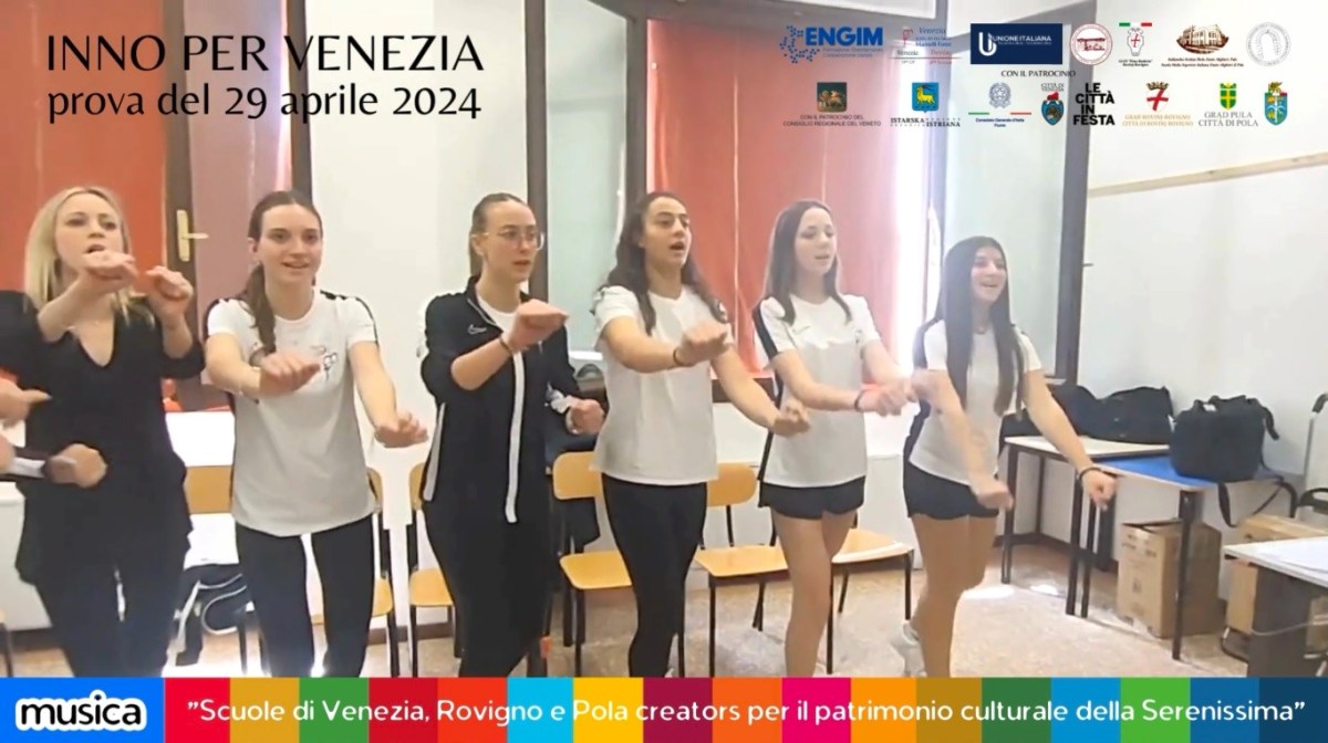 INNO PER VENEZIA 🦁 Prove con Marco Toso Borella all’ENGIM Veneto, Istituto Marinelli Fonte di&nbsp;Venezia