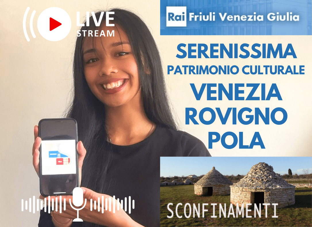 SERENISSIMA PATRIMONIO CULTURALE 🦁 Presentazione del logo in diretta a Rai Sconfinamenti lunedì 20&nbsp;maggio
