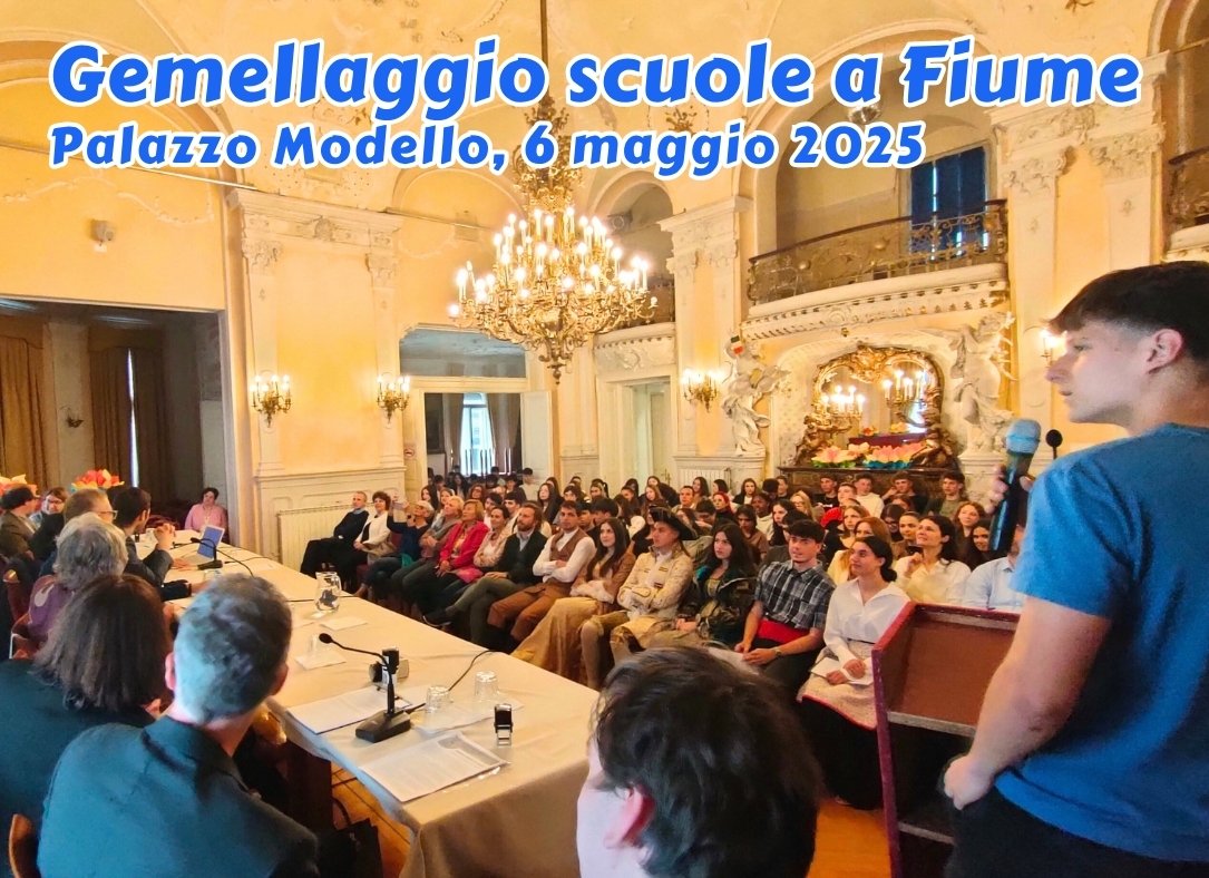 FIUME UNISCE LE SCUOLE DELL’ADRIATICO. Reportage gemellaggio con foto evento 6 maggio&nbsp;2025