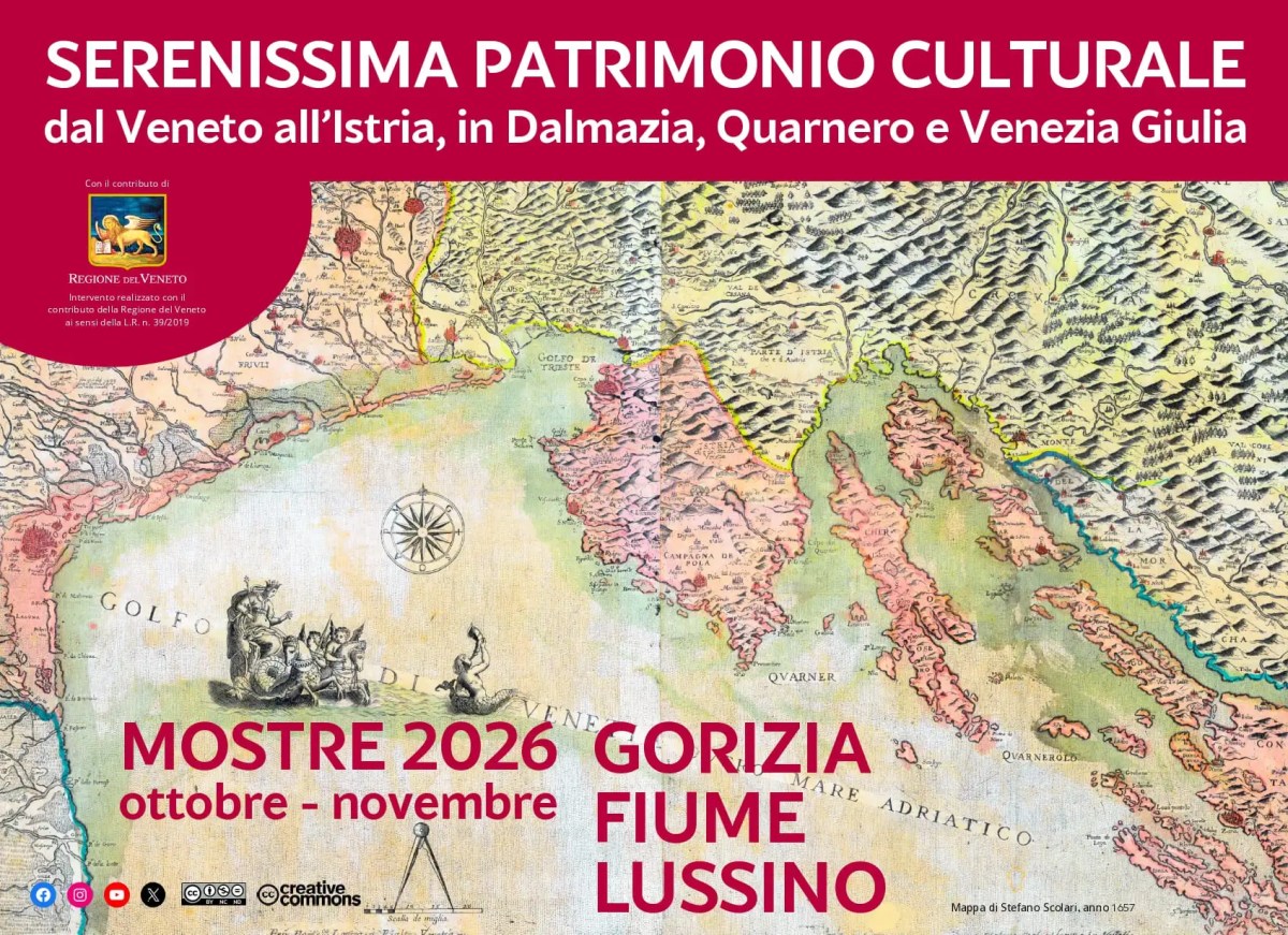 A Gorizia, Fiume e Lussino tre mostre per il Patrimonio Culturale della&nbsp;Serenissima